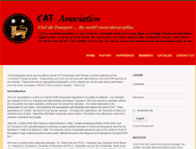 Tablet Screenshot of catassociation.org